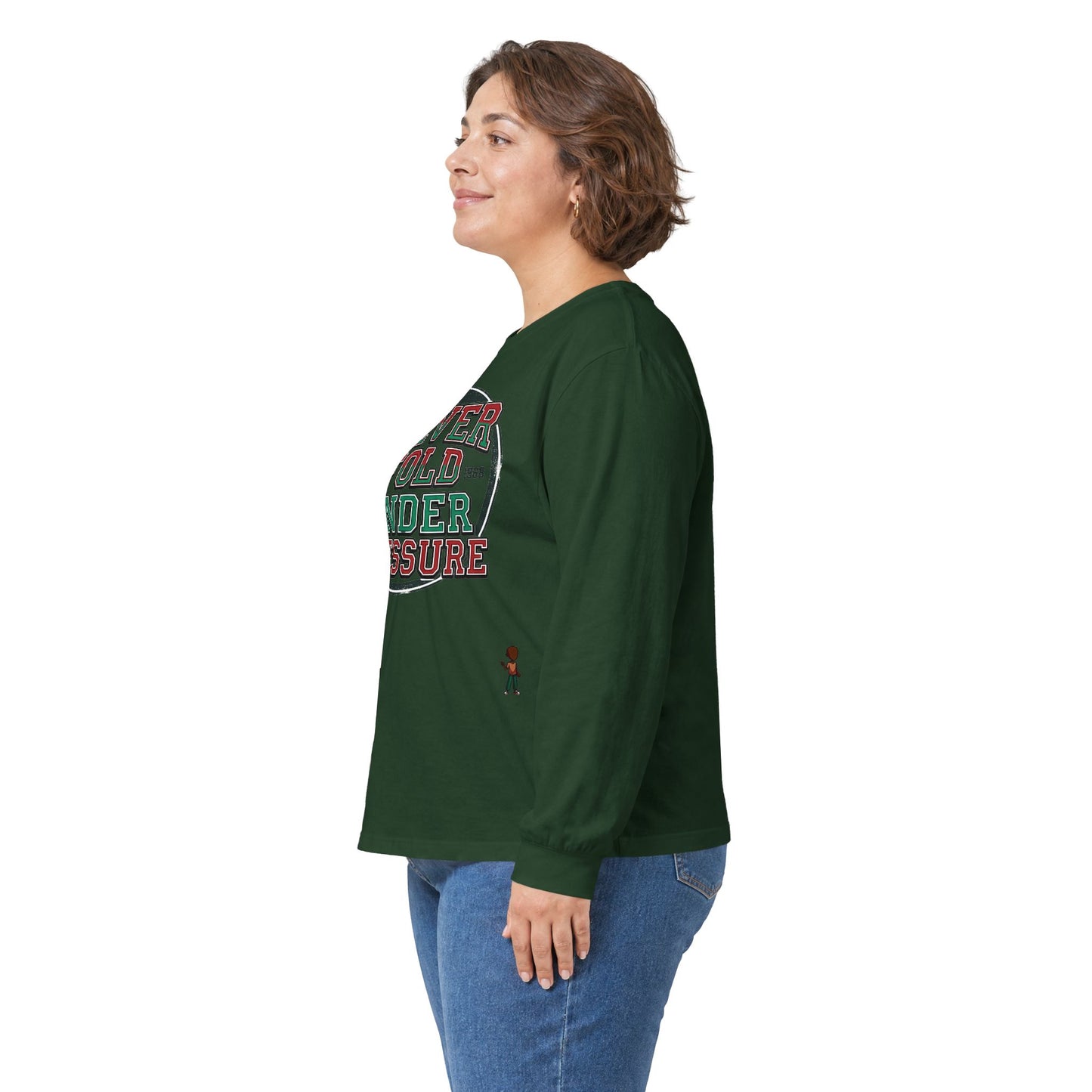 Never Fold Under Pressure Long Sleeve Tee