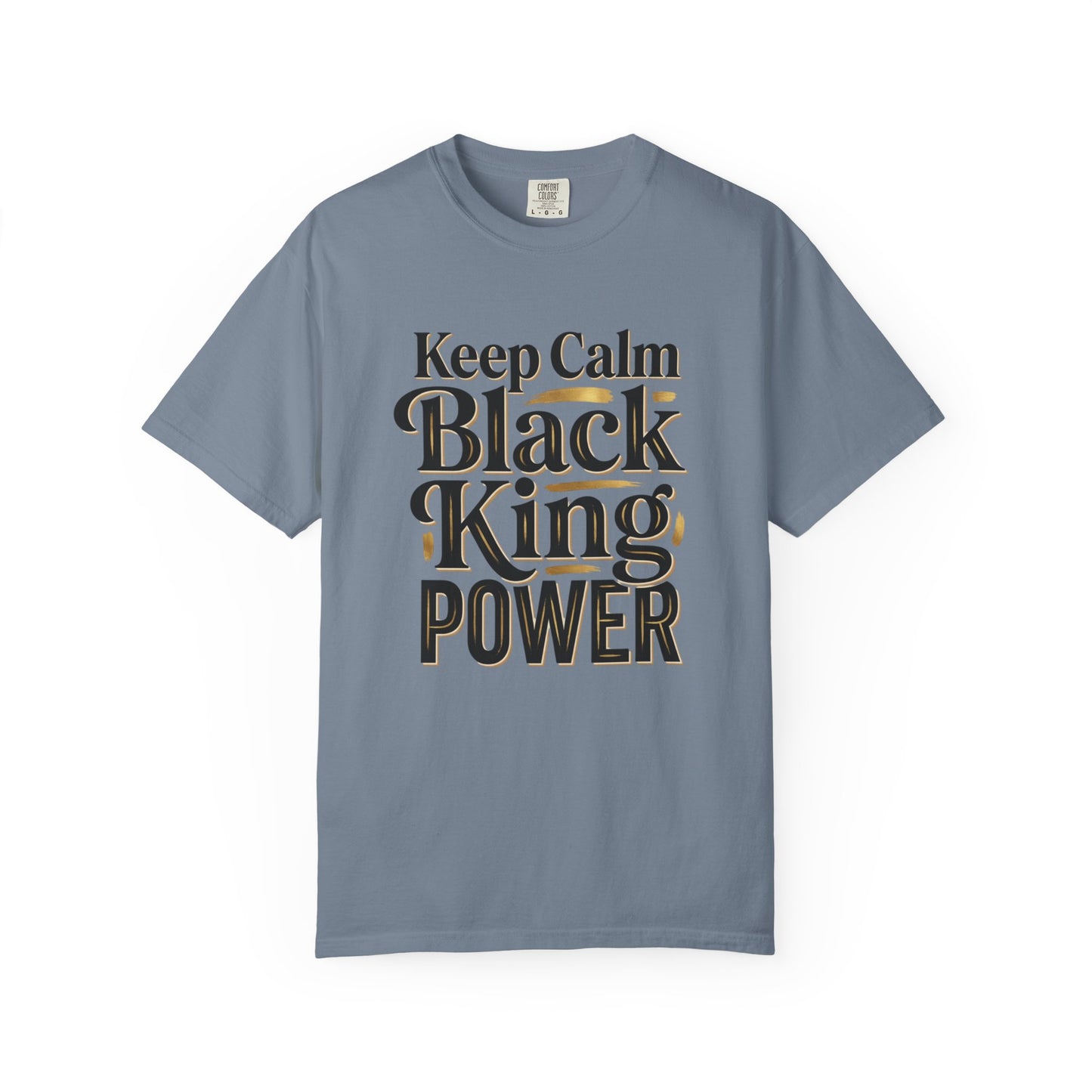 Keep Calm Black King Power T‑Shirt
