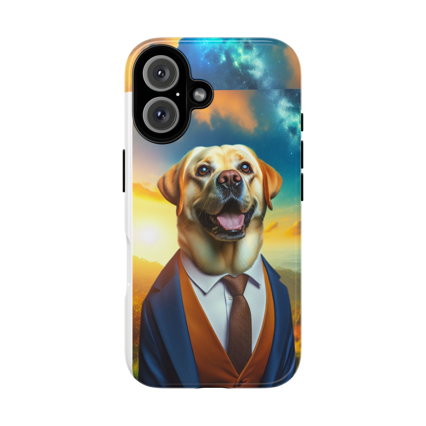 Smart Dog Phone Case - Tough Cases with Charming Labrador Design