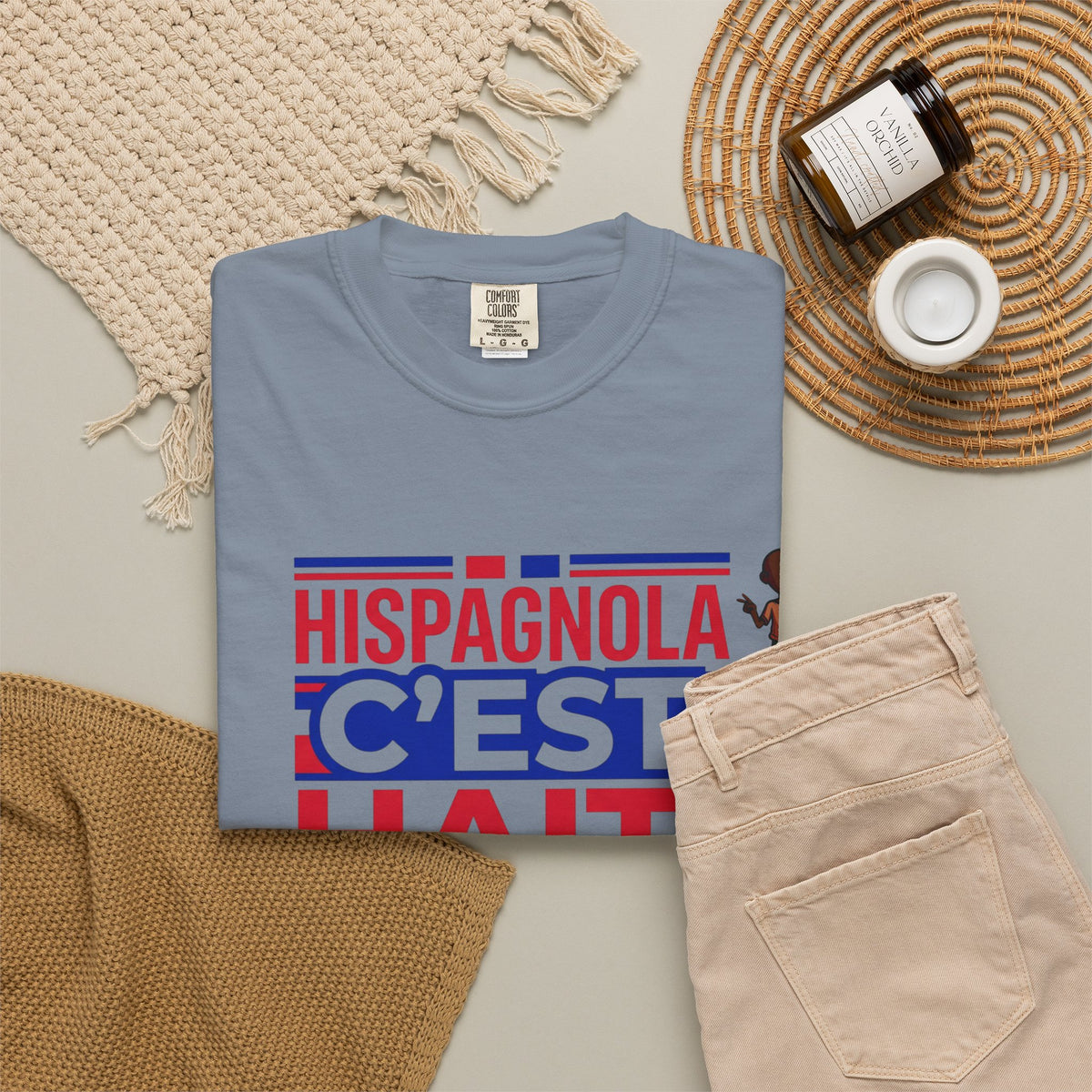 Hispagnola C'est Haiti T-Shirt — Haitian Pride Tee