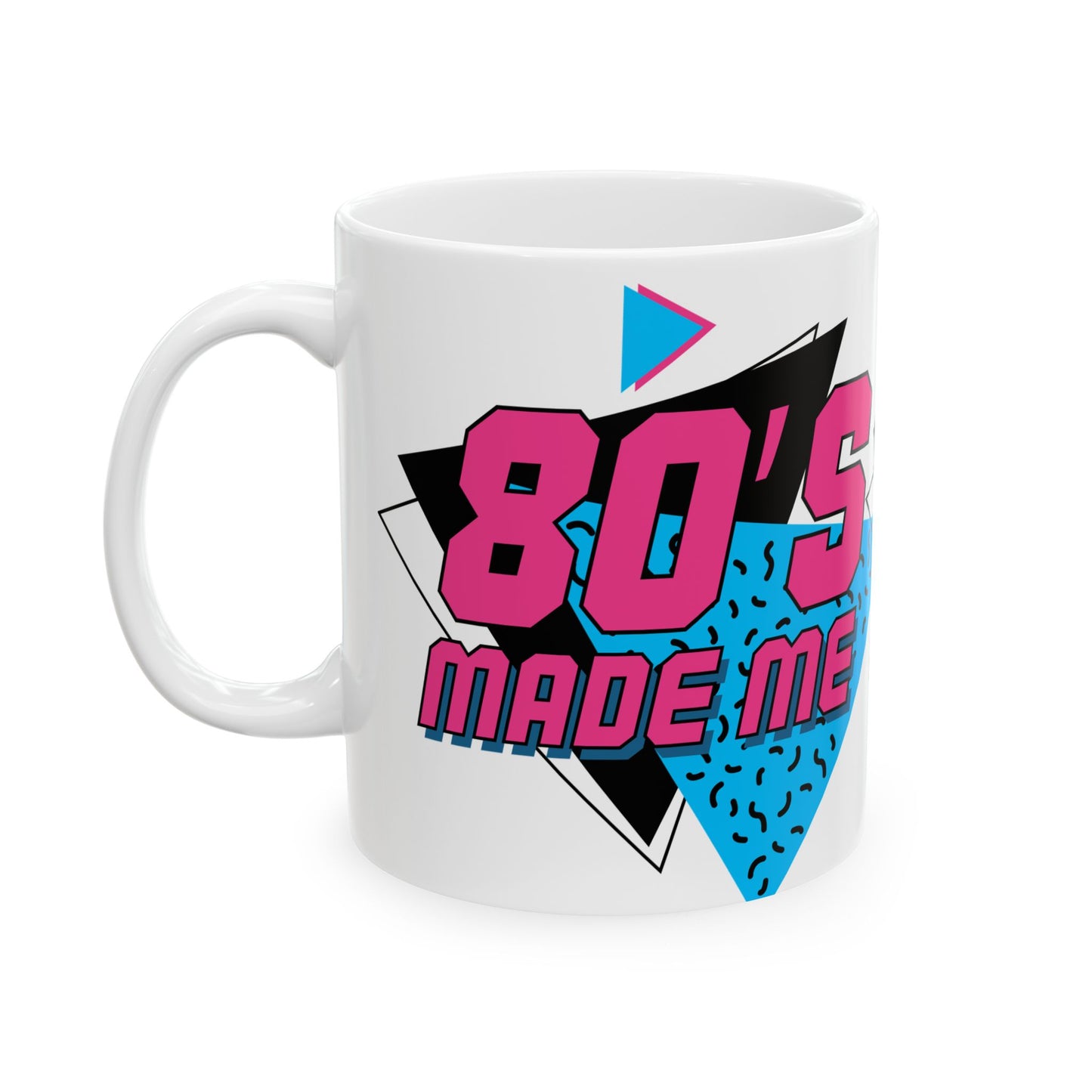 Retro 80's Coffee Mug - Fun Ceramic Mug for Nostalgic Lovers