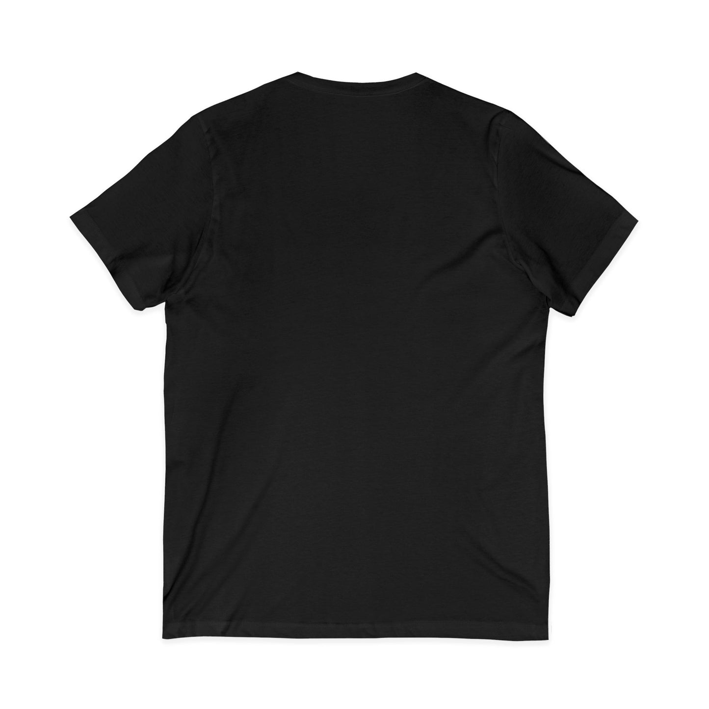 The Unflappable Man V-Neck Tee — Funny Resilient Guy Graphic Shirt