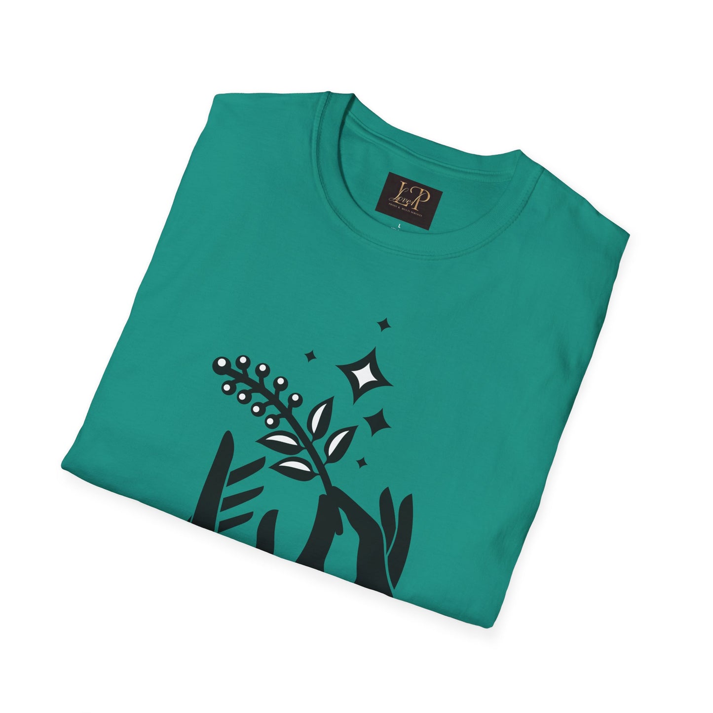 Unisex Softstyle T-Shirt with Inspirational Hand Design