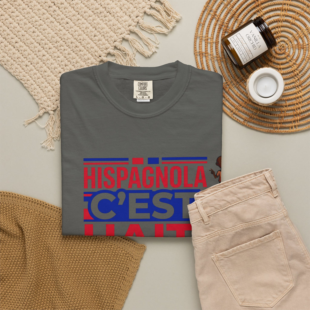 Hispagnola C'est Haiti T-Shirt — Haitian Pride Tee