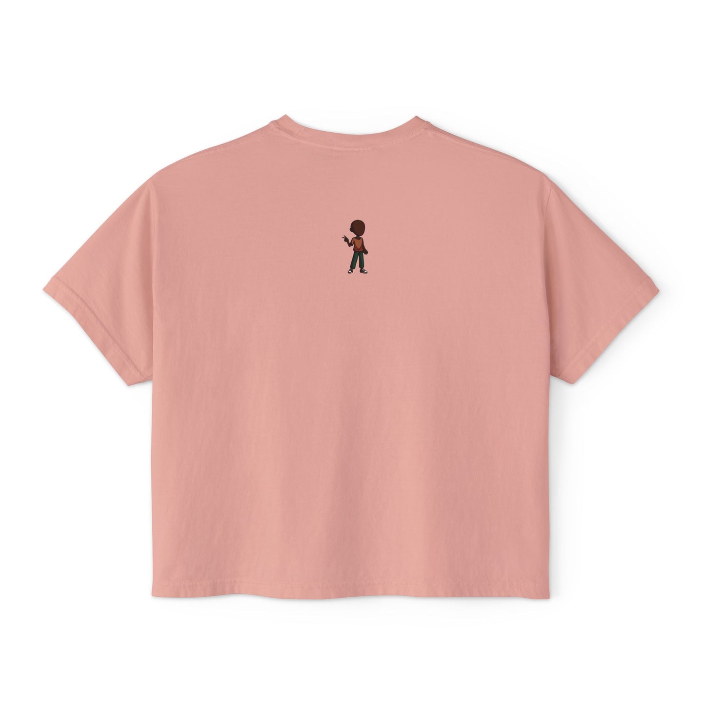 Only Good Vibes Boxy Tee — Women's Positive Graphic Crop T-Shirt