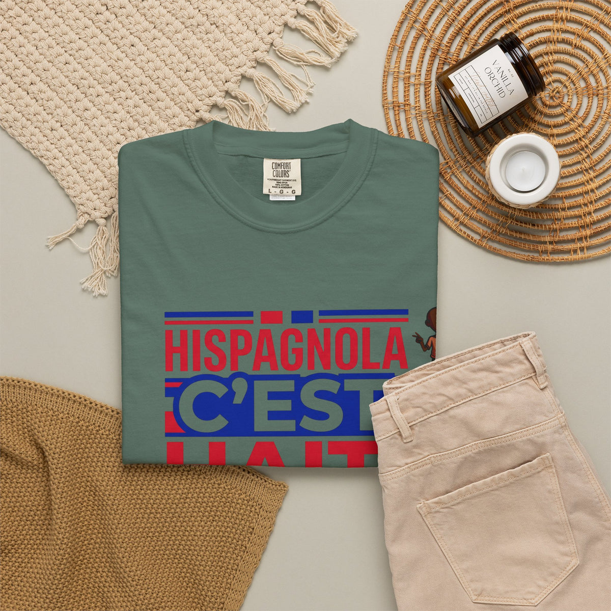 Hispagnola C'est Haiti T-Shirt — Haitian Pride Tee