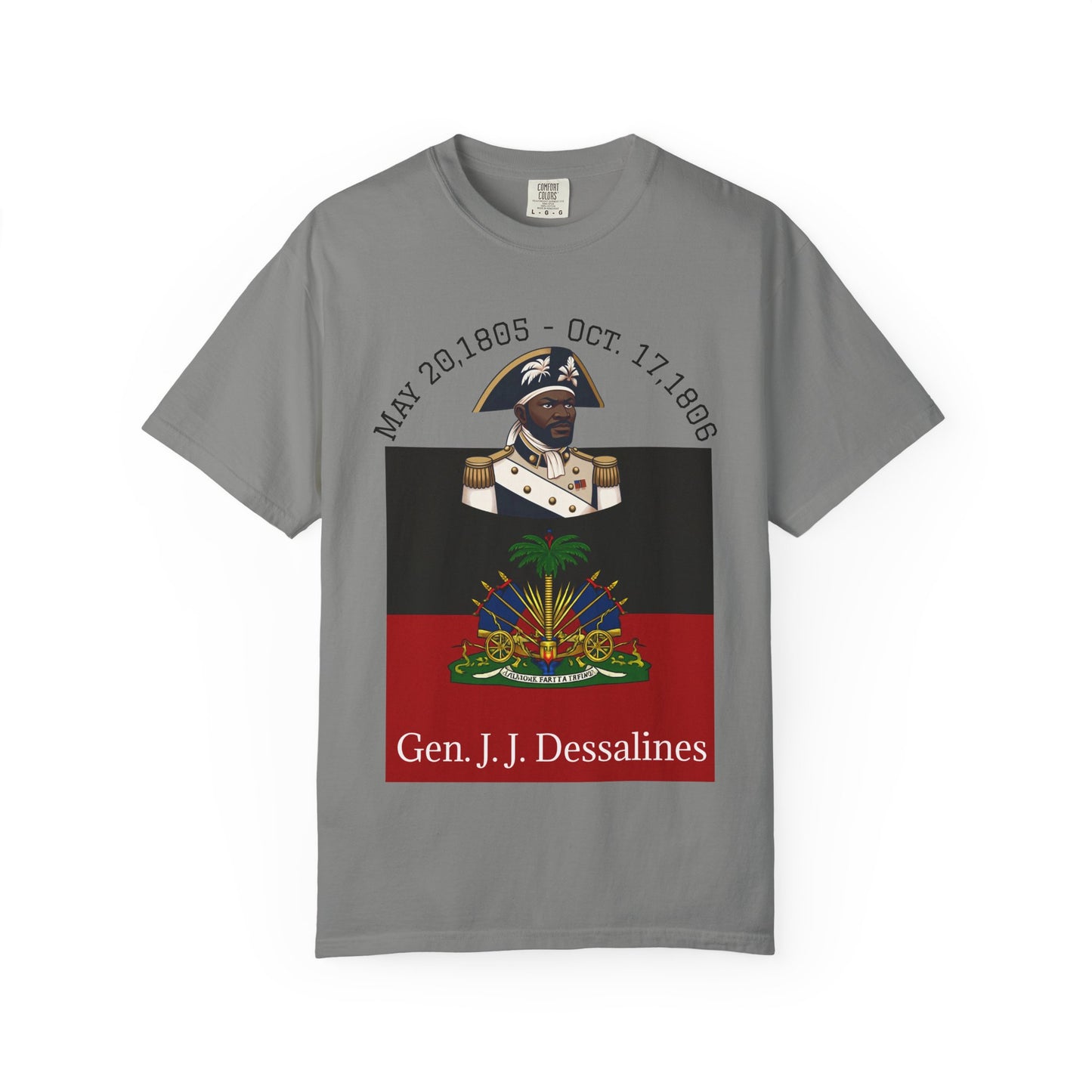 Gen. J.J. Dessalines T-Shirt, Historical Figure Tee, Haitian Revolution Apparel, Unisex Cotton Tee, Gift for History Buffs, Casual [...]