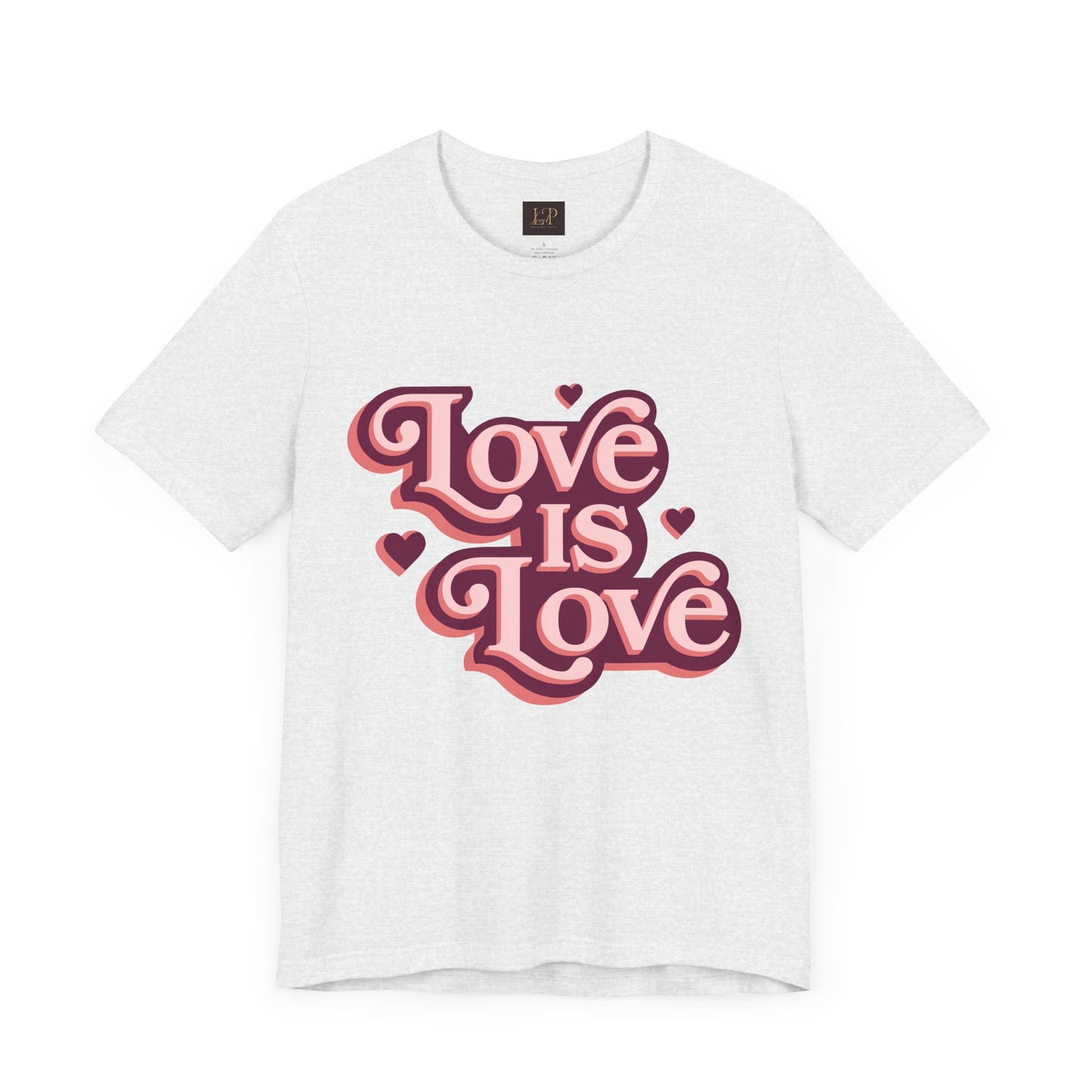 Love is Love Unisex T-Shirt - Celebrate Diversity and Inclusivity