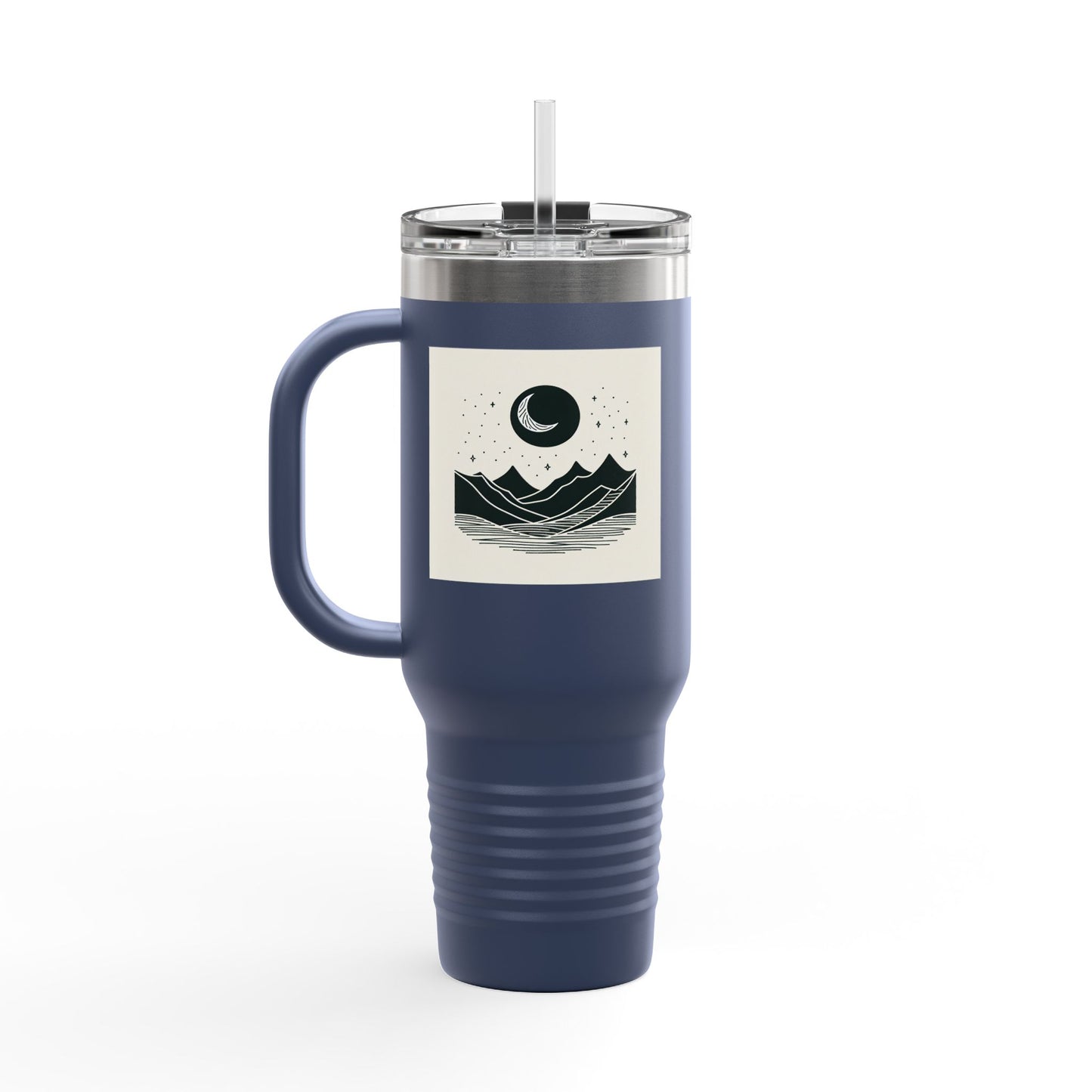 Adventure-Inspired Insulated Travel Mug - 40oz for Outdoor Enthusiasts