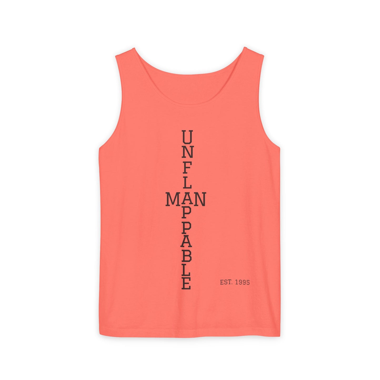 Unisex Inspirational Tank Top - Unflappable, Summer Apparel, Vacation Wear, Casual Gift, Fitness Gear