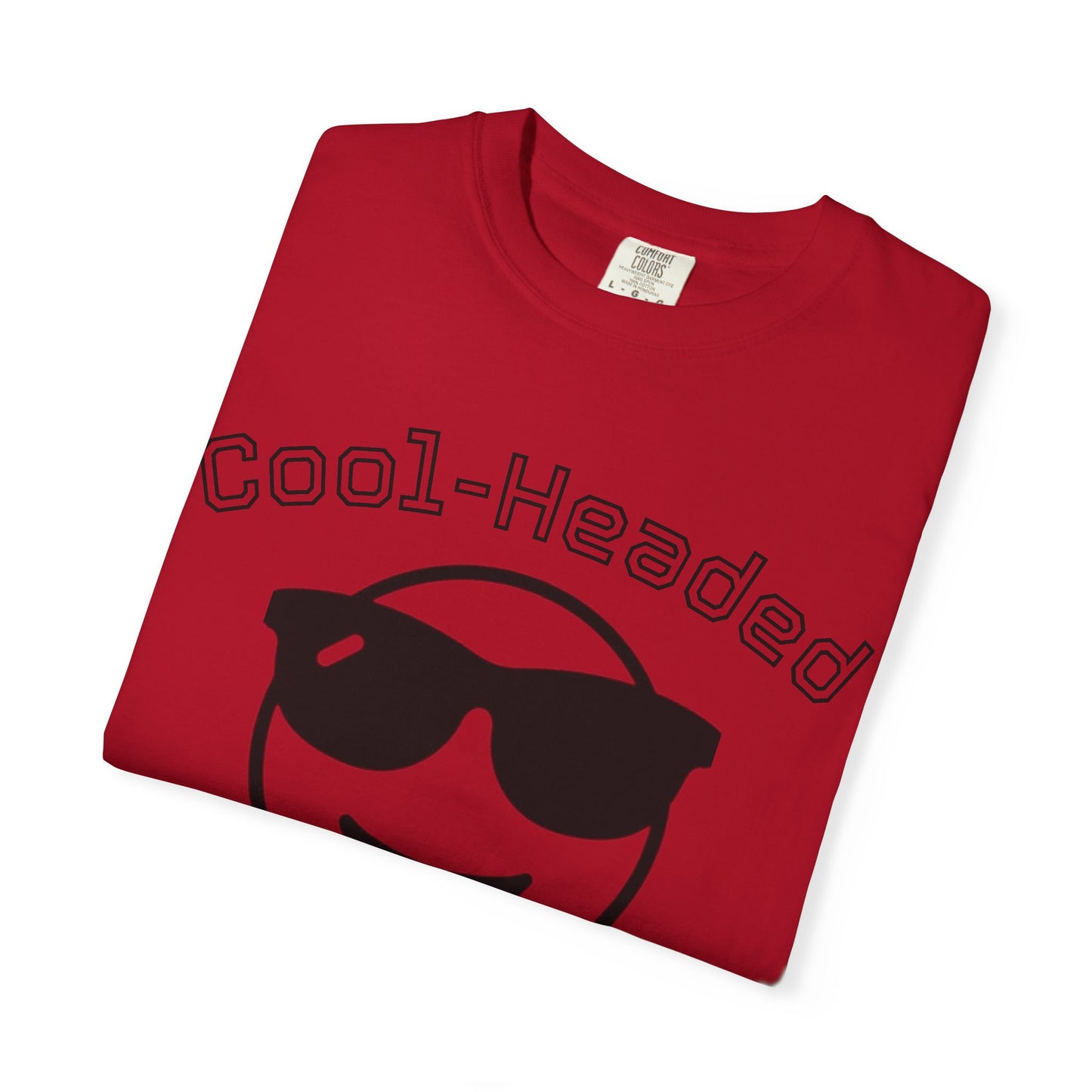 Cool-Headed Unisex T-Shirt, Funny Graphic Tee for Men, Cool Guy Gift, Summer Outfit, Casual Wear, Birthday Presents