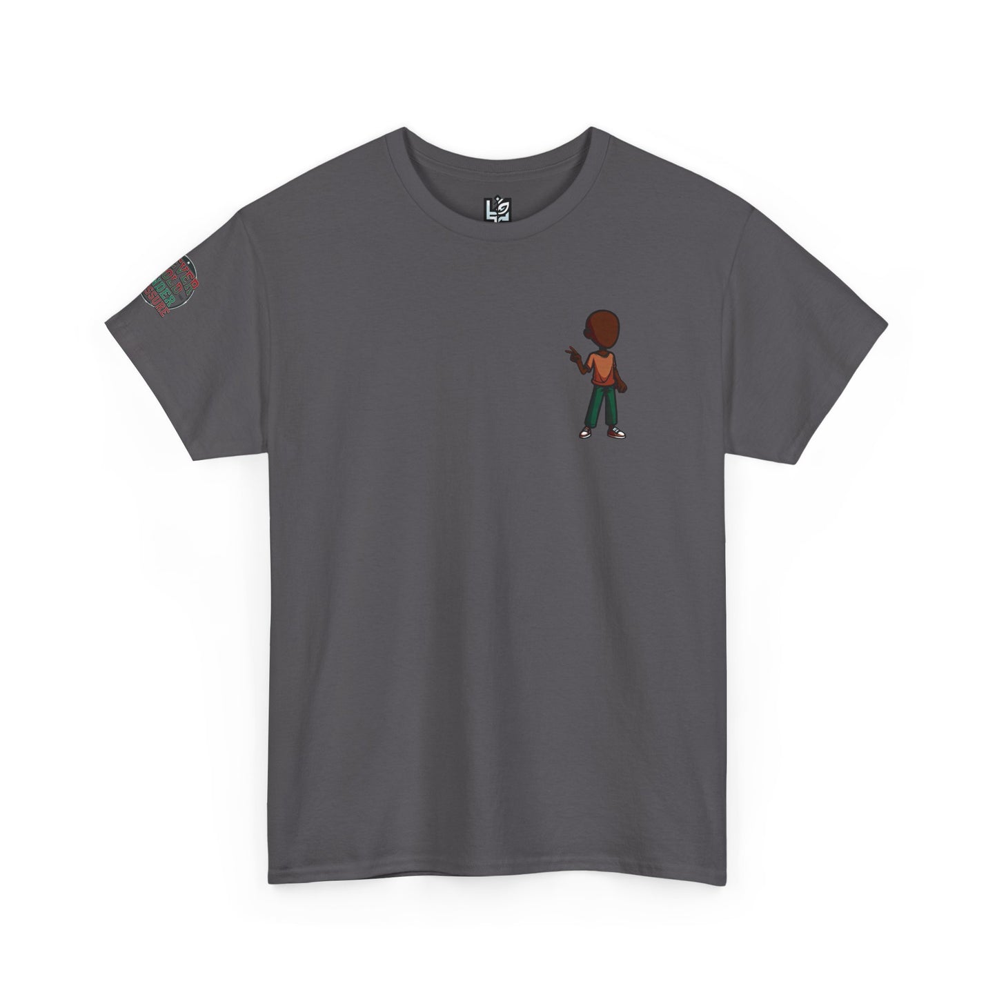 Mini Guitarist Tee — Cute Retro Kid Playing Guitar Graphic T-Shirt
