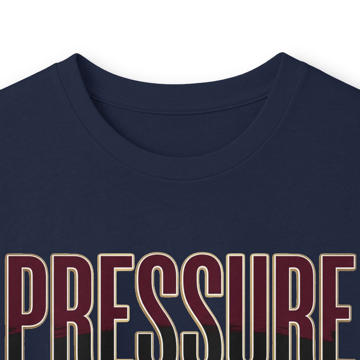 Long Sleeve Tee — "Pressure Doesn't Define Me, It Reveals Me" Motivational Shirt