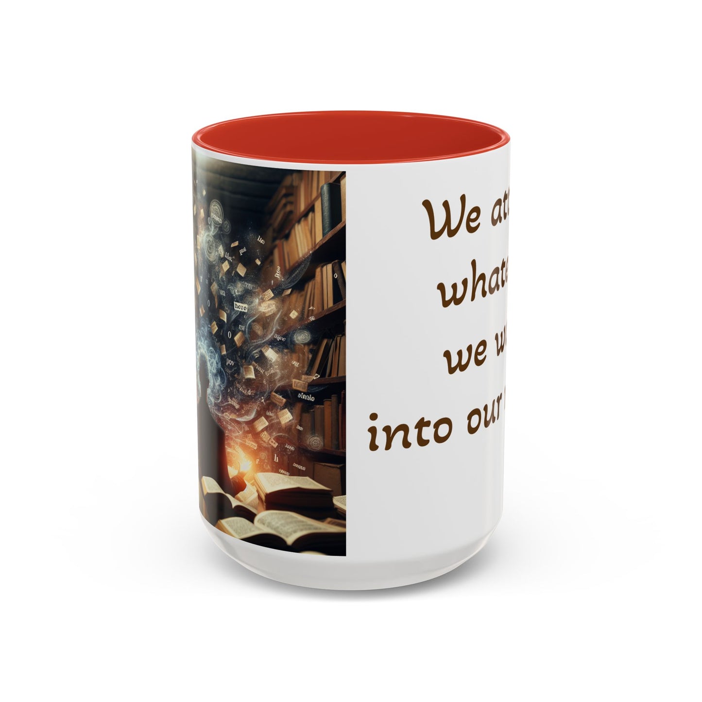 Mindful Attraction Coffee Mug - Inspirational Design for Law of Attraction Lovers