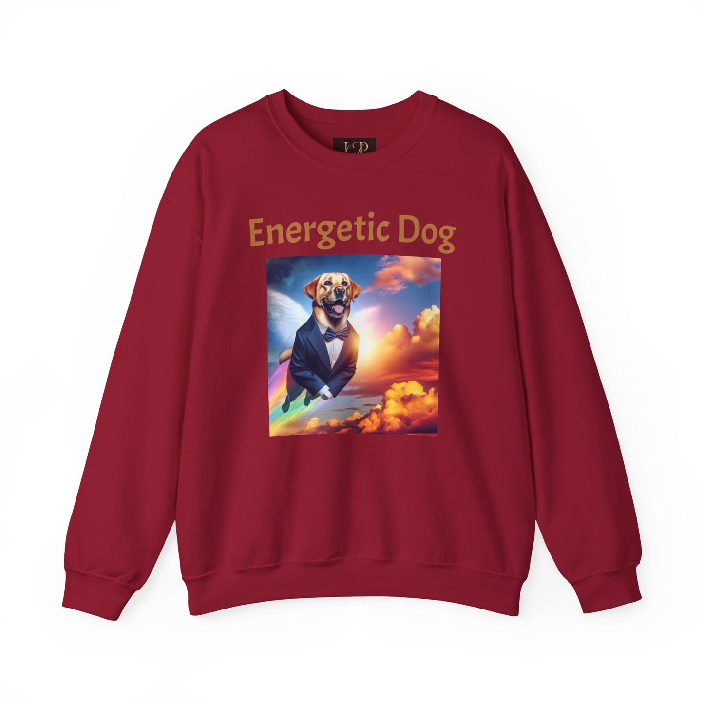 Energetic Dog Crewneck Sweatshirt - Unisex Heavy Blend™