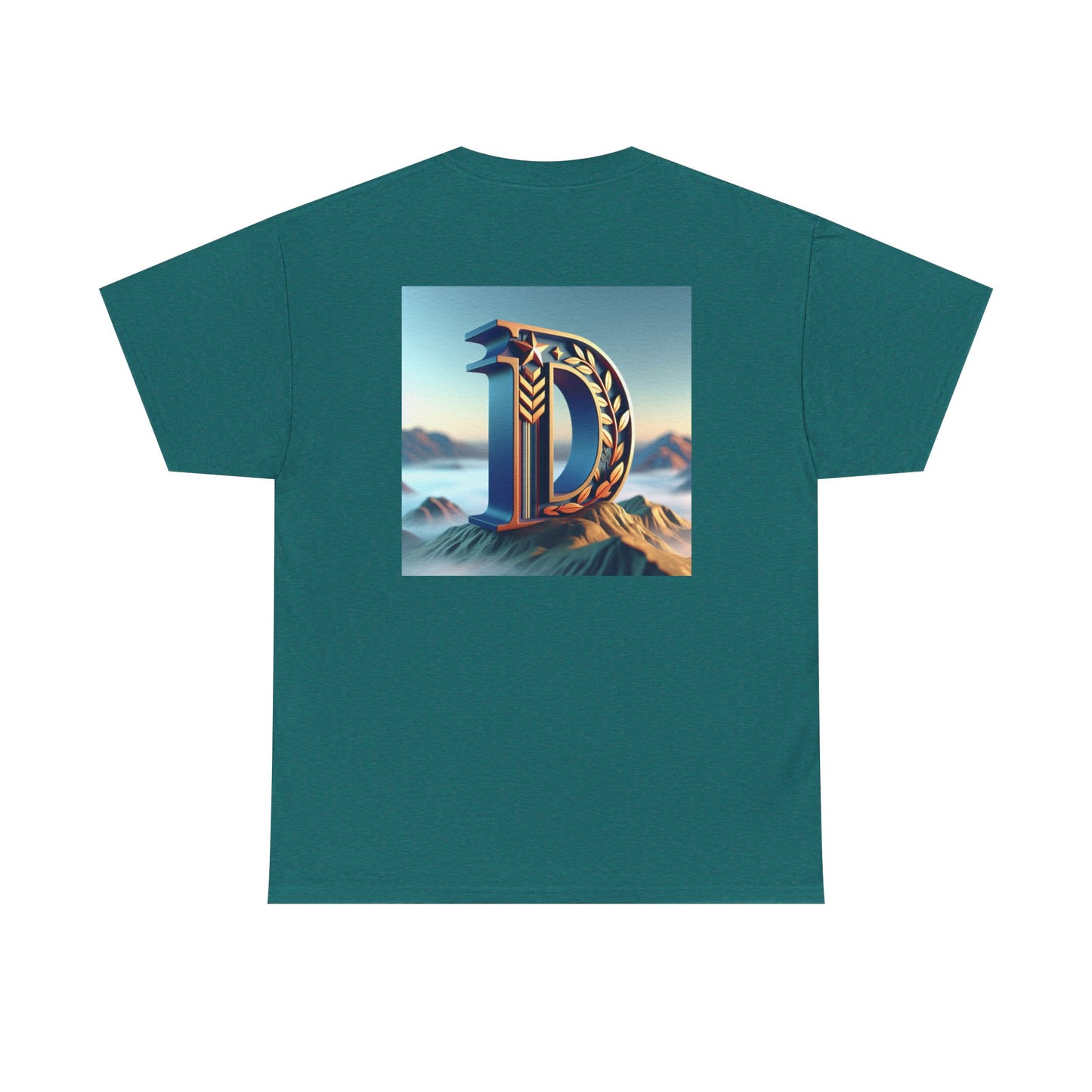 Vintage-Inspired Landscape Graphic Unisex Heavy Cotton Tee