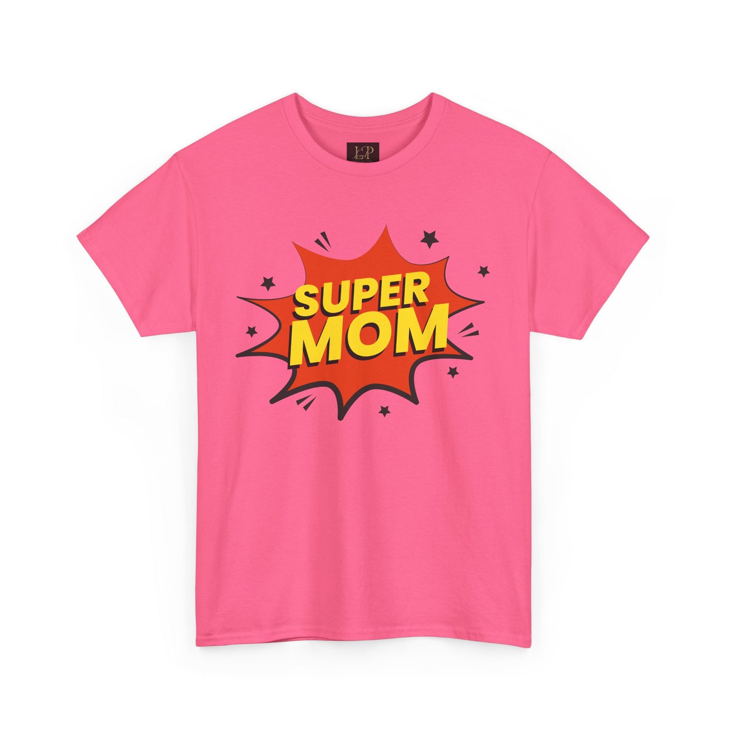 Super Mom Unisex Heavy Cotton Tee - Perfect Gift for Mother's Day