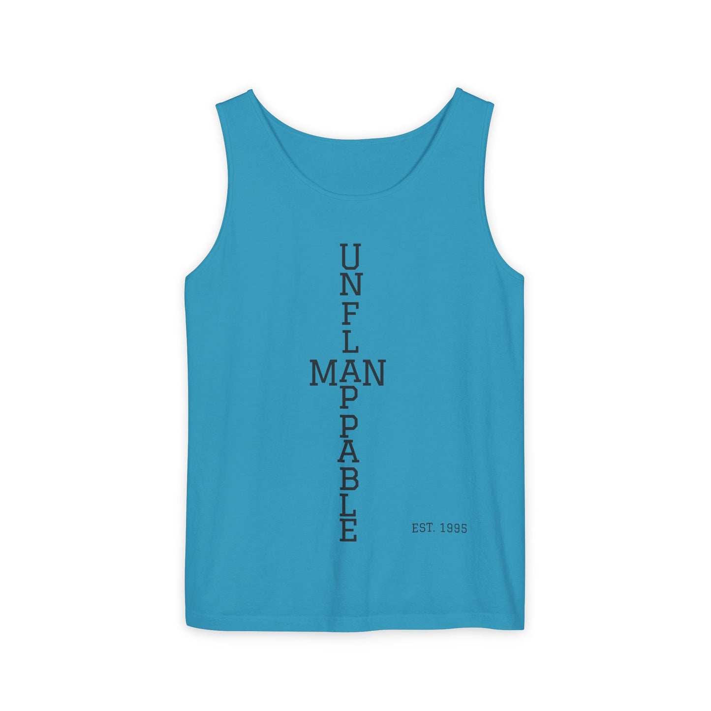 Unisex Inspirational Tank Top - Unflappable, Summer Apparel, Vacation Wear, Casual Gift, Fitness Gear
