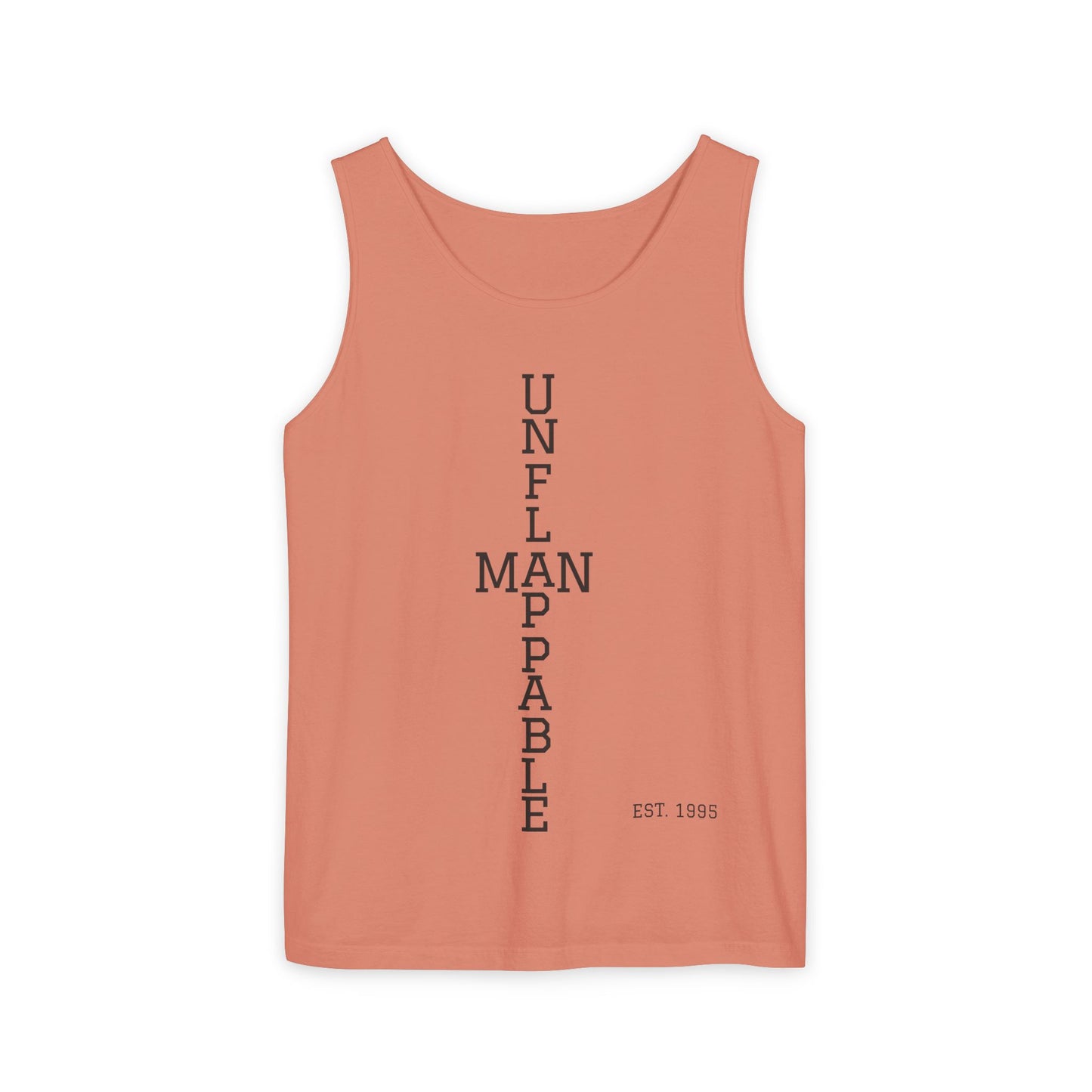 Unisex Inspirational Tank Top - Unflappable, Summer Apparel, Vacation Wear, Casual Gift, Fitness Gear