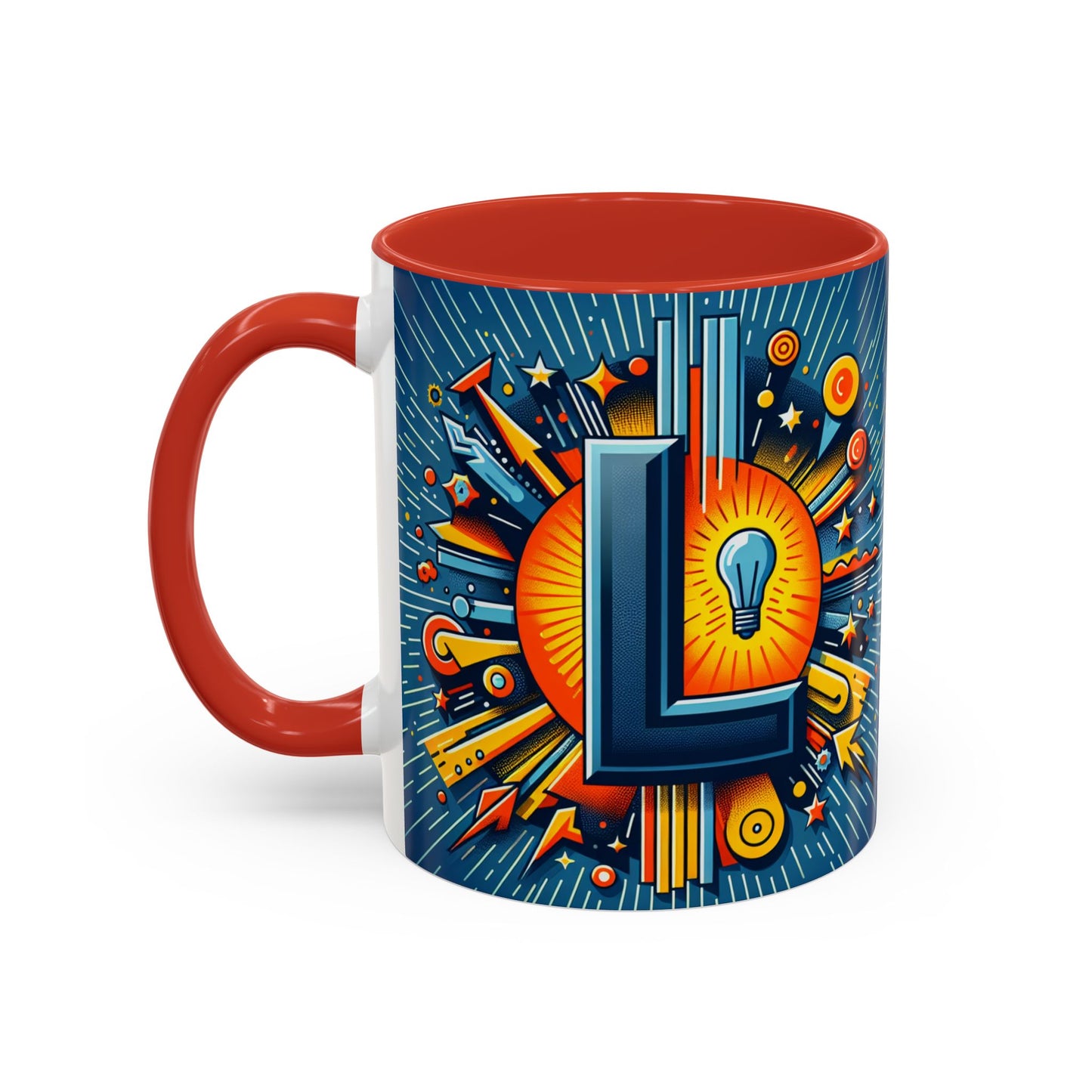 Creative Light Bulb Accent Coffee Mug – Perfect Gift for Innovators