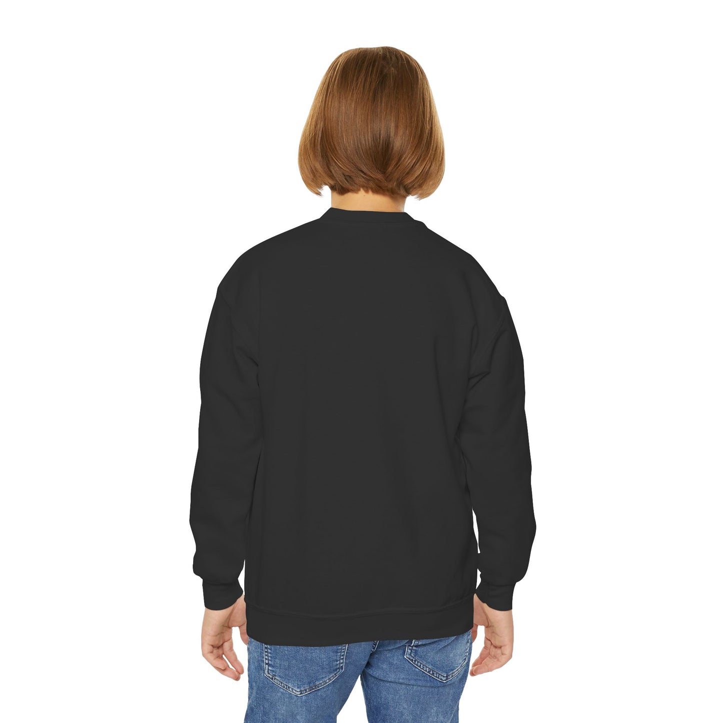 Youth Sweatshirt — Cute Cartoon Kawaii Cats & Bunny Graphic