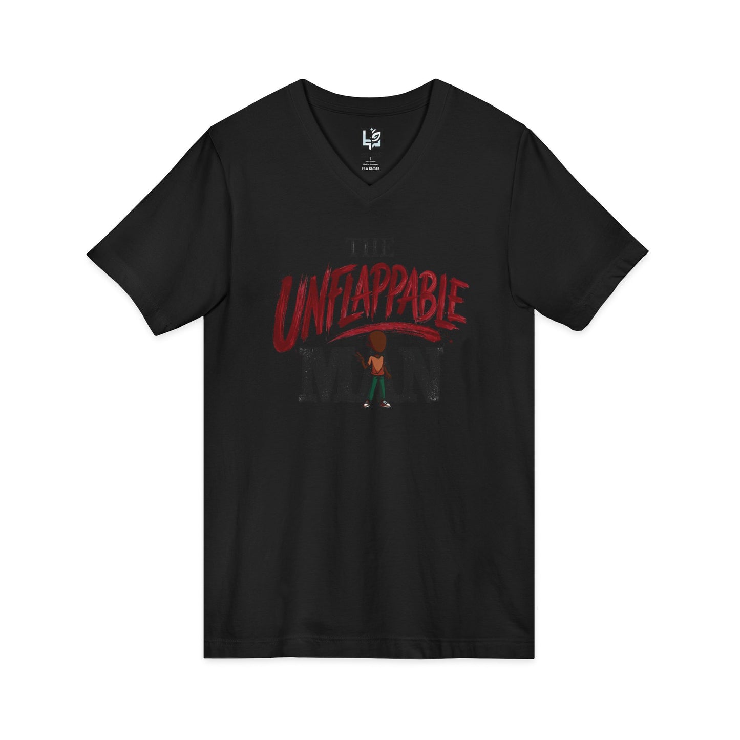 The Unflappable Man V-Neck Tee