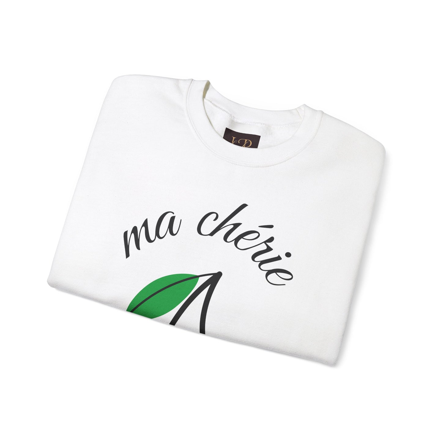 Cute Cherry Graphic Crewneck Sweatshirt - 'ma chérie'