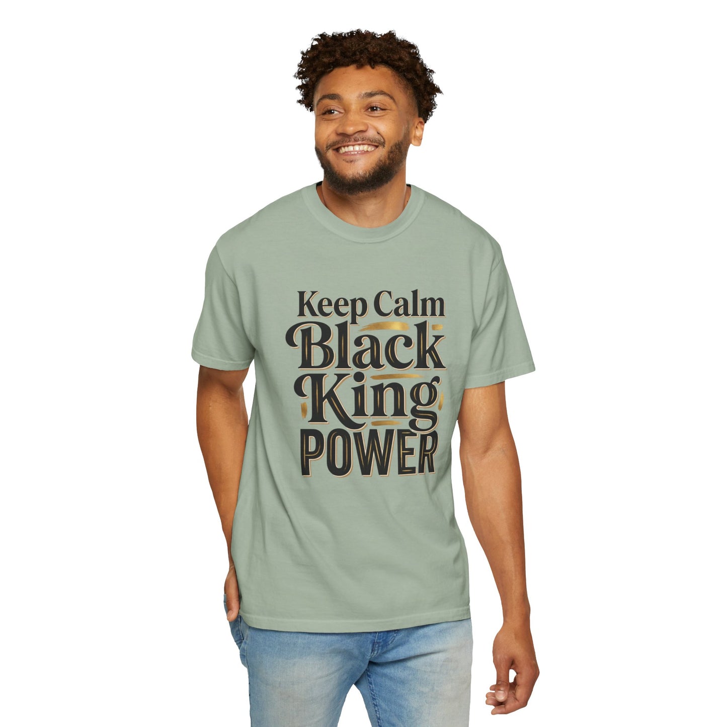 Keep Calm Black King Power T‑Shirt
