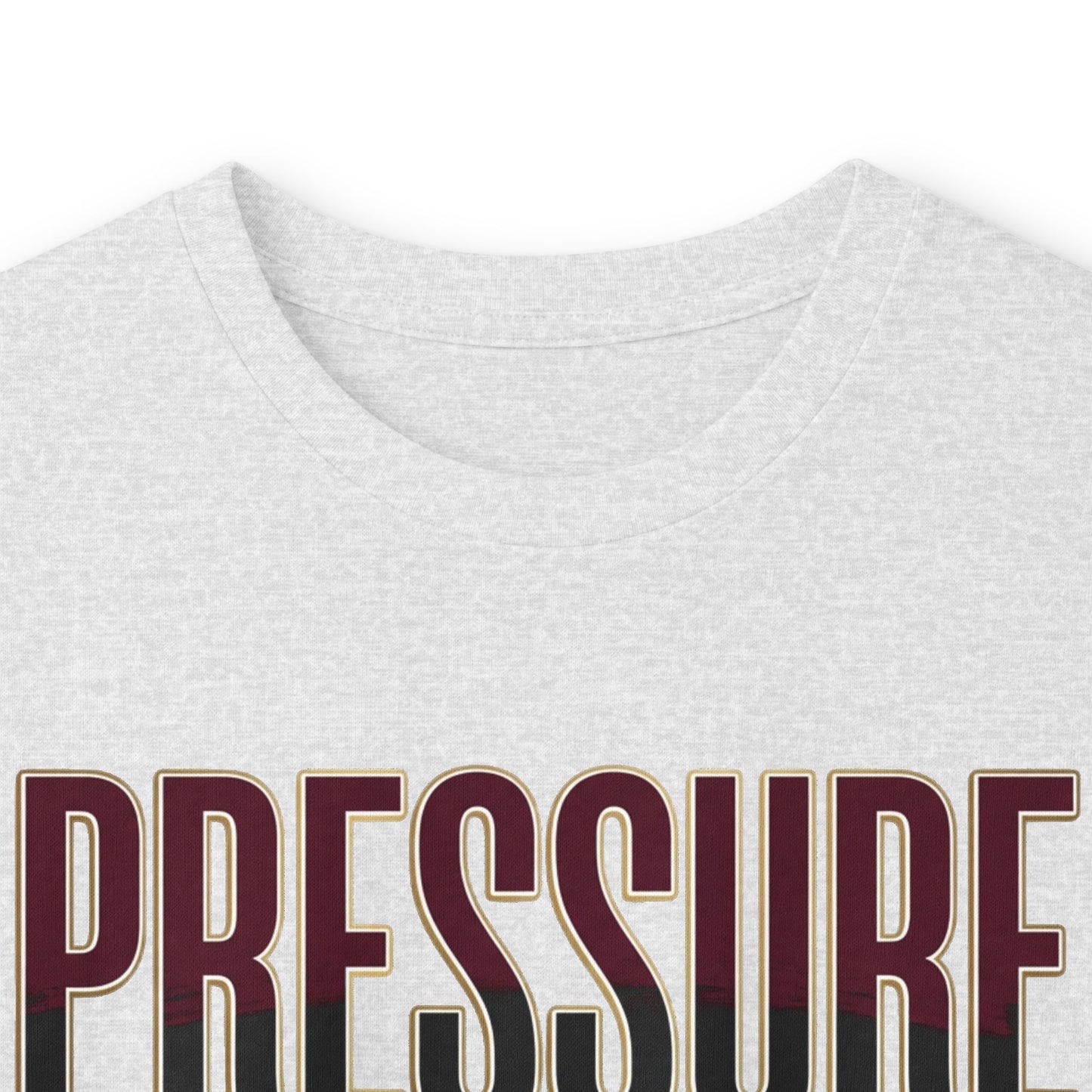 Long Sleeve Tee — "Pressure Doesn't Define Me, It Reveals Me" Motivational Shirt