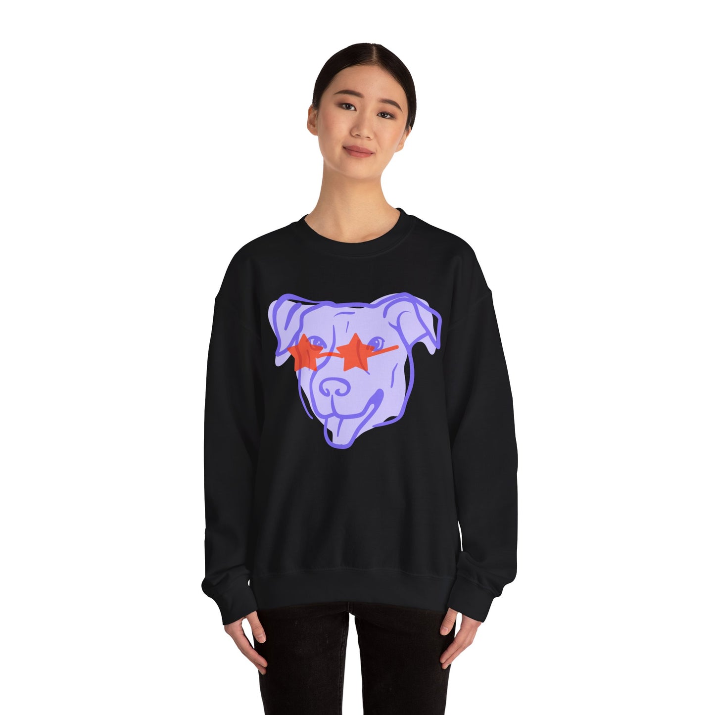 Cool Dog Crewneck Sweatshirt | Unisex Heavy Blend™ | Perfect Gift for Pet Lovers