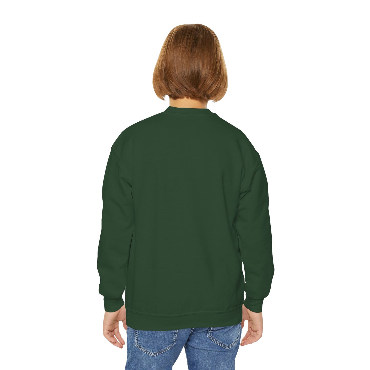 Youth Sweatshirt — Cute Cartoon Kawaii Cats & Bunny Graphic