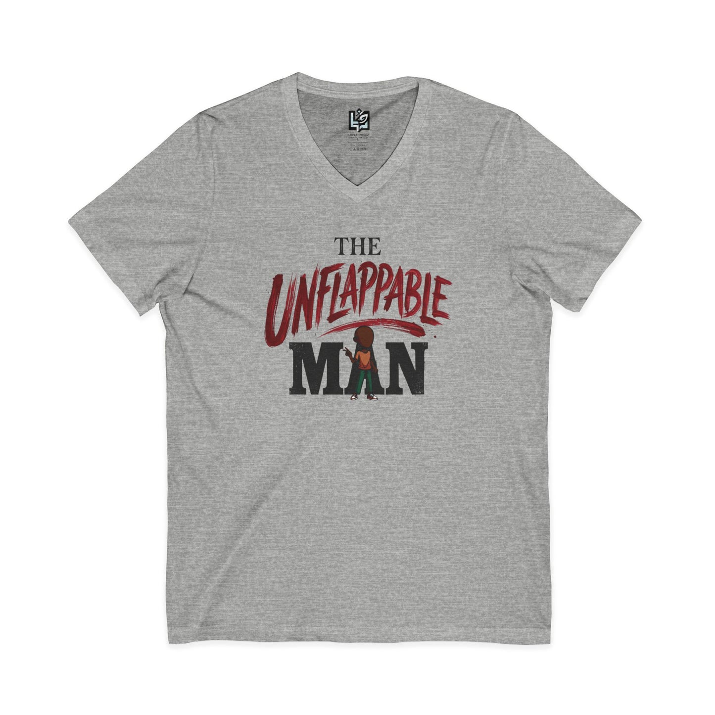 The Unflappable Man V-Neck Tee