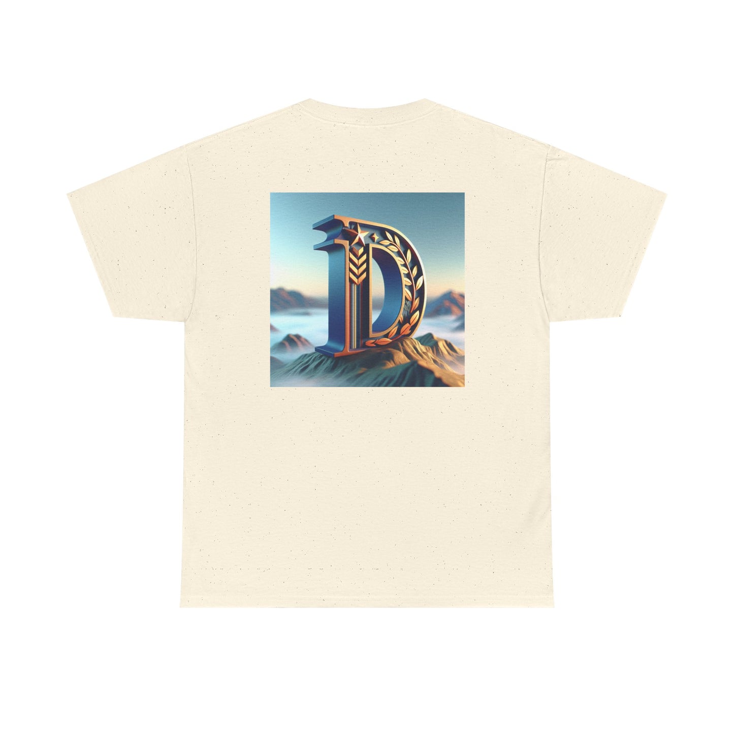Vintage-Inspired Landscape Graphic Unisex Heavy Cotton Tee