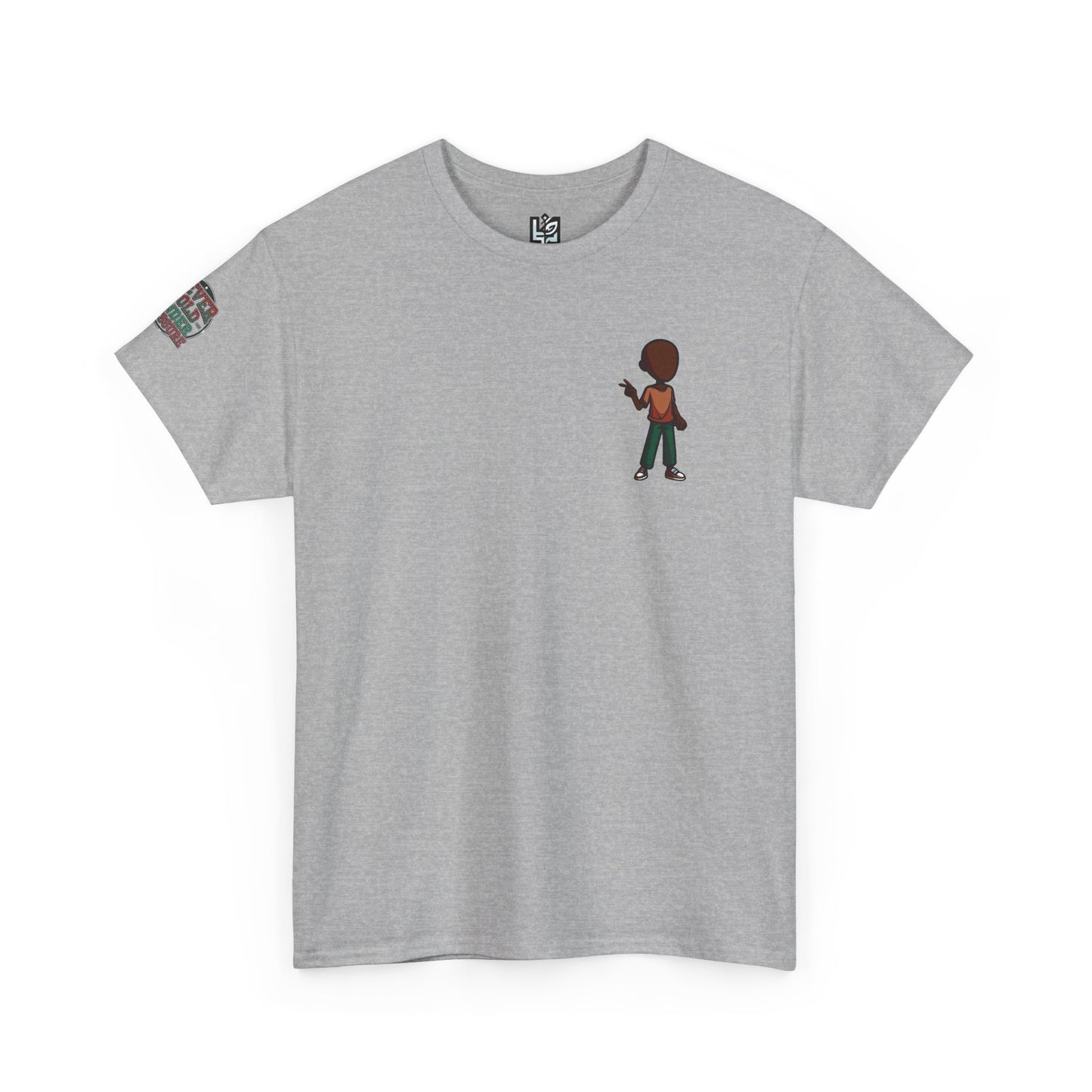 Mini Guitarist Tee — Cute Retro Kid Playing Guitar Graphic T-Shirt