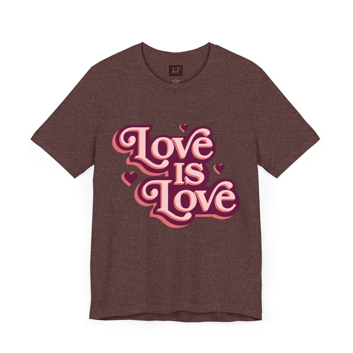 Love is Love Unisex T-Shirt - Celebrate Diversity and Inclusivity