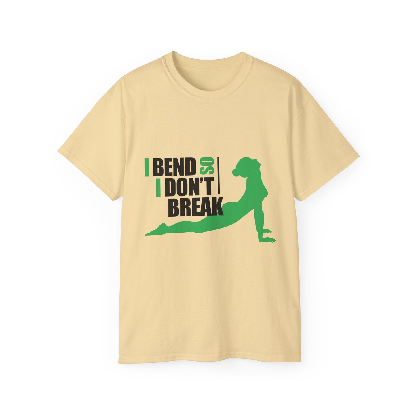 I Bend So I Don't Break Unisex Ultra Cotton Tee - Motivational Fitness Shirt