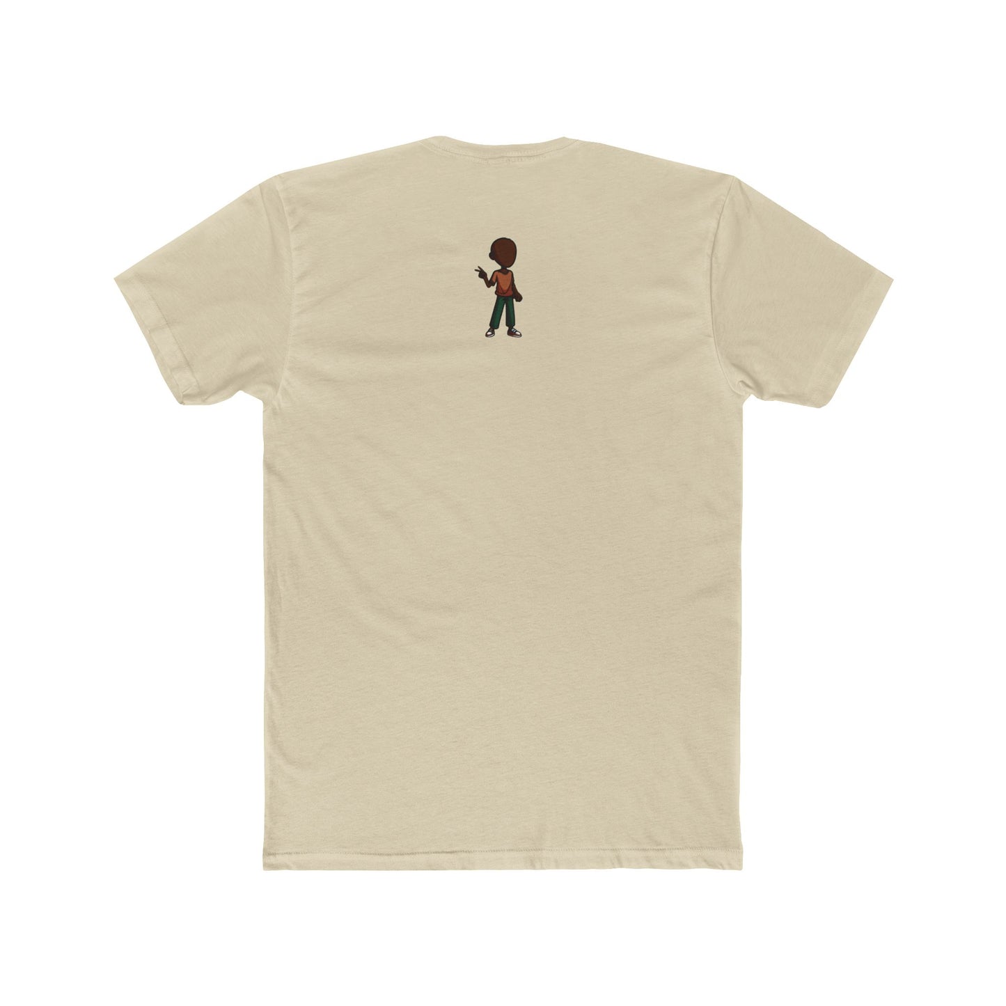 The Unflappable Man T-Shirt — Graphic Crew Tee for Confident Guys