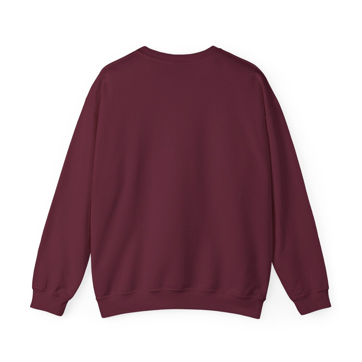 'Never Fold Under Pressure' Crewneck Sweatshirt – Motivational Graphic Pullover