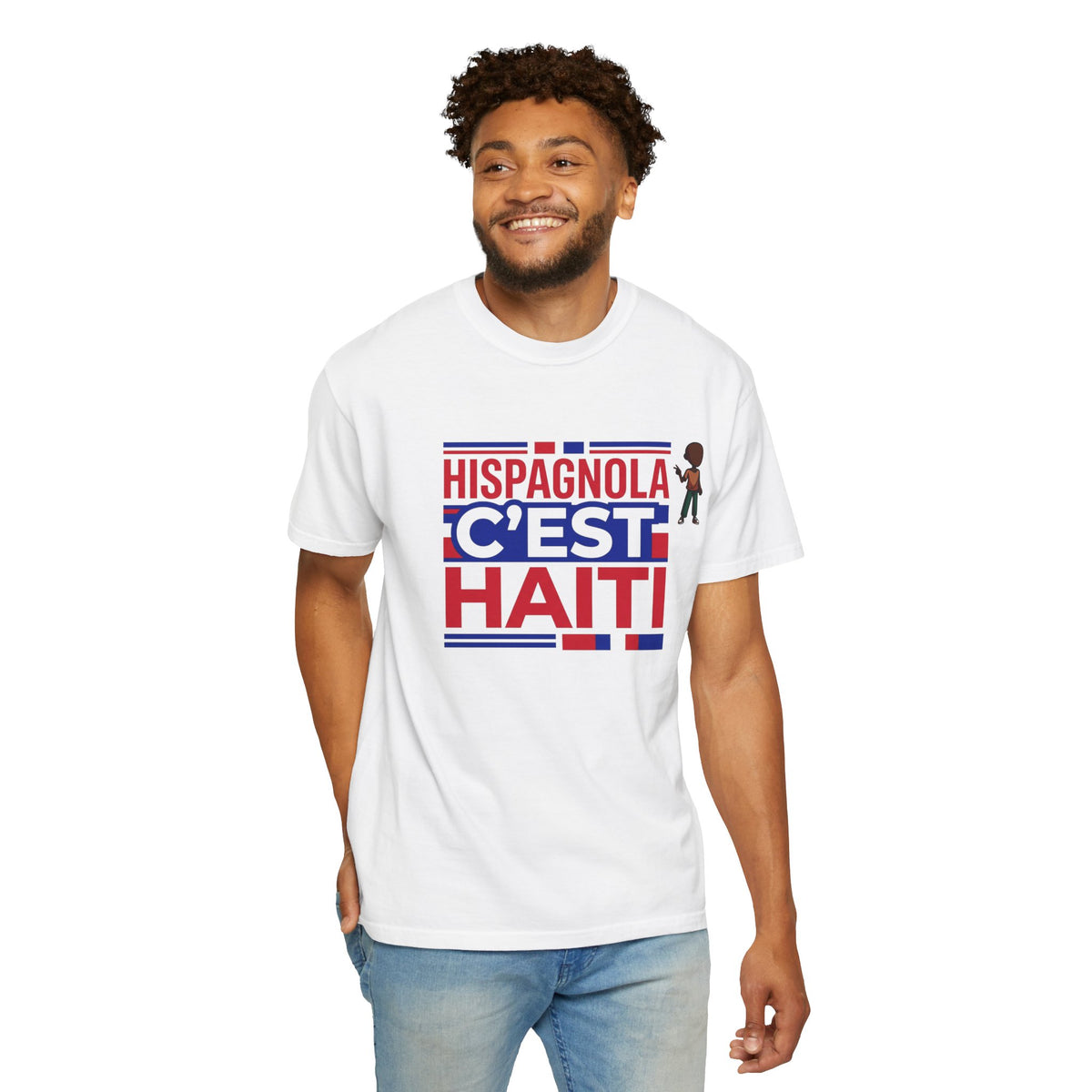Hispagnola C'est Haiti T-Shirt — Haitian Pride Tee