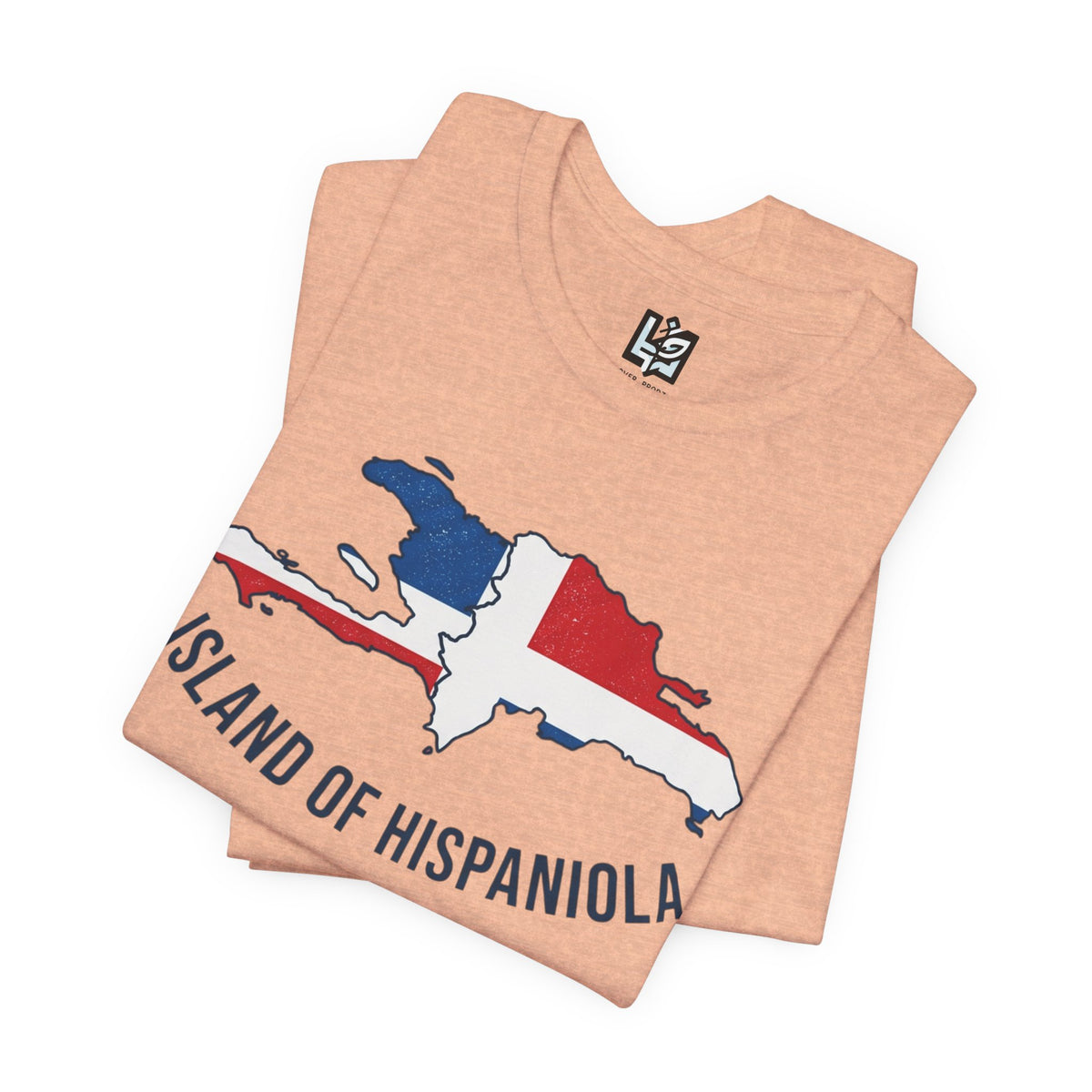 Island of Hispaniola Map T-Shirt
