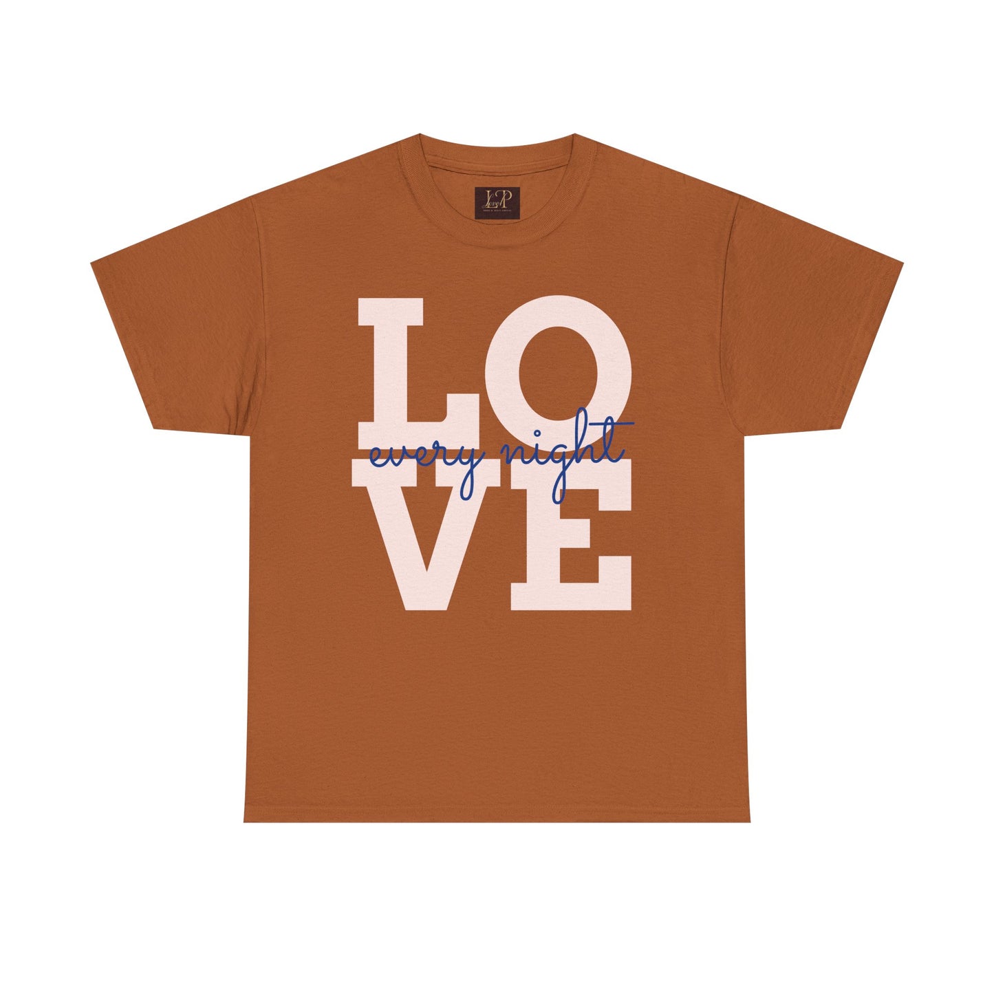 Love Every Night Unisex Heavy Cotton Tee